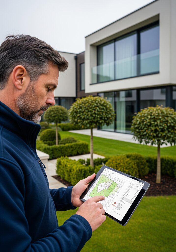 Récolte des données de vos bâtiments directement sur site